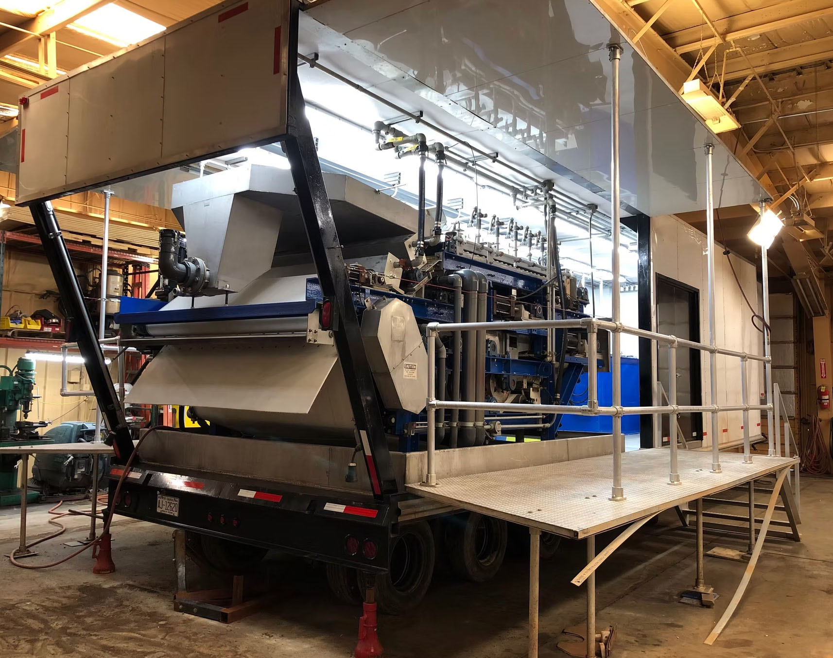 Mobile Belt Filter Press for Rent